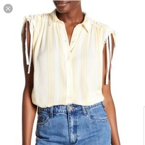 NWT free people "Baby Blues Shirt"